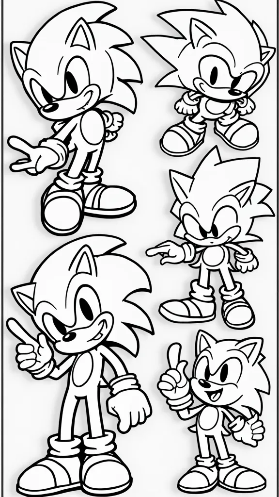 sonic the hedgehog sonic coloring pages